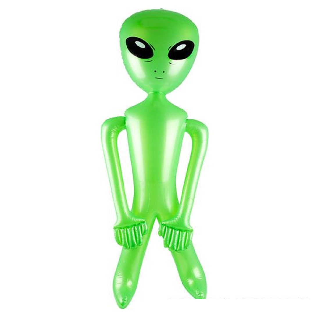 inflatable alien doll